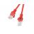 LANBERG PATCHCORD UTP CAT.5E 0.5M RED PCU5-10CC-0050-S