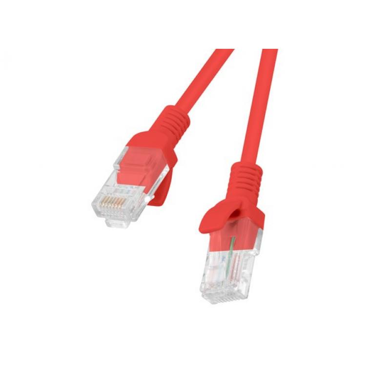 LANBERG PATCHCORD UTP CAT.5E 0.5M RED PCU5-10CC-0050-S LANBERG PATCHCORD UTP CAT.5E 0.5M RED PCU5-10CC-0050-S