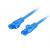 LANBERG PATCHCORD S/FTP CAT.6A 1M BLUE LSZH