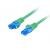 LANBERG PATCHCORD S/FTP CAT.6A 20M GREEN LSZH