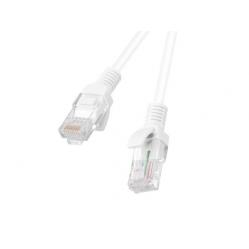 LPATCHCORD KAT.5E UTP 2M BIAŁY FLUKE PASSED LANBERG 10-PACK