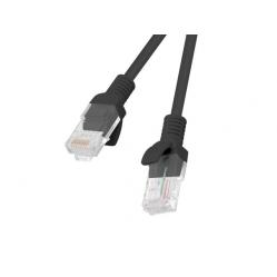 PATCHCORD KAT.6 UTP 1.5M CZARNY FLUKE PASSED LANBERG 10-PACK