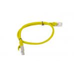 PATCHCORD KAT.6 UTP 0.5M ŻÓŁTY FLUKE PASSED LANBERG 10-PACK