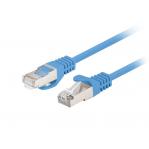 Lanberg PCF6-20CC-0025-B networking cable Blue 0.25 m Cat6 U/UTP (UTP)