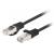 Lanberg PCF6-20CC-0100-BK networking cable Black 1 m Cat6 U/UTP (UTP)