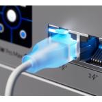 Ubiquiti UACC-Cable-Patch-EL-0.3M-W networking cable Translucent, White Cat6