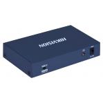 Hikvision DS-3E0106HP-E Network Links Unmanaged Fast Ethernet (10/100) PoE Support Blue