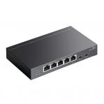 TP-Link TL-SG1005P-PD network switch Gigabit Ethernet (10/100/1000) Power over Ethernet (PoE) Black