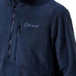BERGHAUS Prism Half Zip Polartec® Fleece - men's fleece sweatshirt, size L (blue)