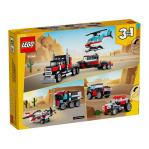 LEGO CREATOR 3 IN 1 31146 FLATBED TRUCK WITH HELICOPTER