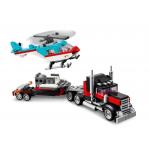 LEGO CREATOR 3 IN 1 31146 FLATBED TRUCK WITH HELICOPTER