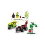 LEGO MARVEL 11198 Spin and Electro Dinosaur Vehicle Chase