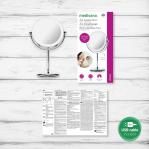 Medisana 2in1 standing cosmetic mirror CM 844