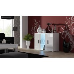Cama sideboard 120 cm SOHO S7 white/white gloss
