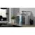 Cama sideboard 120 cm SOHO S7 white/grey gloss