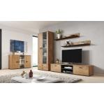 Cama sideboard 120 cm SOHO S7 lefkas oak/black