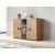 Cama sideboard 120 cm SOHO S7 lefkas oak/black