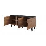 Cama sideboard LOTTA 150 3D wotan oak + mat black