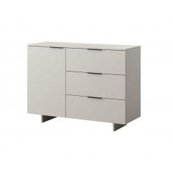 Cama 1D3S ALMA chest of drawers 120x41.5xH90 cashmere