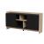 Cama PORTO 2D chest of drawers 150x38x77 oak/black