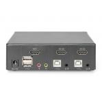 Digitus KVM Switch, 2 Port, Single Display, 4K, HDMI®