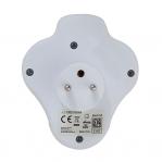 Esperanza ELK311W Electrical splitter 2 GN. USB-C USB-A ON. White