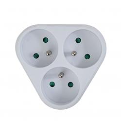 Esperanza ELK303W Electrical Splitter 3 sockets White