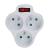 Esperanza ELK304W Electrical Splitter 3 sockets switch White