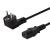 SAVIO CL-146 Power cable Schuko IEC C13, 3 m Black