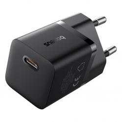 Baseus P10110909113-00 USB-C GaN5 mini 25W mains charger Black