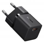 Baseus P10110909113-00 USB-C GaN5 mini 25W mains charger Black