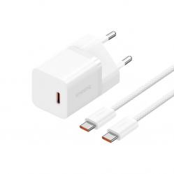 Baseus P10110902213-01 USB-C GaN5 mini 30W mains charger White