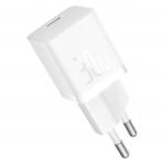 Baseus P10110902213-01 USB-C GaN5 mini 30W mains charger White