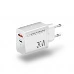Esperanza EZC105W mains charger 20W White