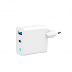 Gembird TA-UC-PDQC65L-W-01 mobile device charger Universal White AC Fast charging Indoor