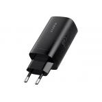 Havit UC20 - GaN 65 W three-port travel charger, black