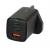 iBOX C-65 Black, GaN 65W universal charger UK plug