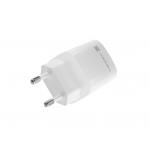 NATEC RIBERA GAN CHARGER 1X USB-A + 1X USB-C 30W WHITE