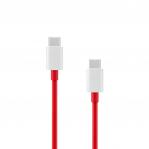OnePlus SUPERVOOC Charger Ports USB-A and USB-C + USB-C cable 120 W White
