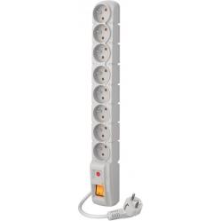 ACAR S8 Black 8 AC outlet(s) 230 V 1,5m