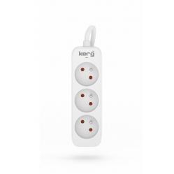 KERG power strip 3 sockets 1,5m 16A