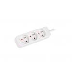 LANBERG POWER STRIP 1.5M BLACK, 3X 230V PL