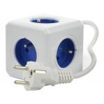 Allocacoc PowerCube Extended Type E power extension 1.5 m 5 AC outlet(s) Indoor Blue