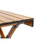 Folding camping garden table DREVO 60cm