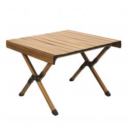 Folding camping garden table DREVO 60cm
