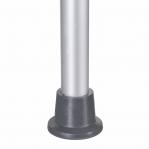 Round aluminium shower stool