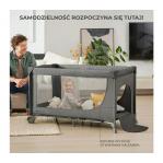 Kinderkraft Joy 2 travel cot, beige