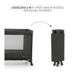 KinderKraft travel cot JOY LIGHT GREY