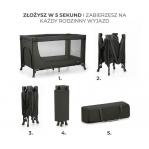 KinderKraft travel cot JOY LIGHT GREY