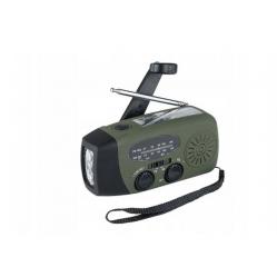 Fosco Outdoormen Edit emergency radio. Solar-Dynamo
